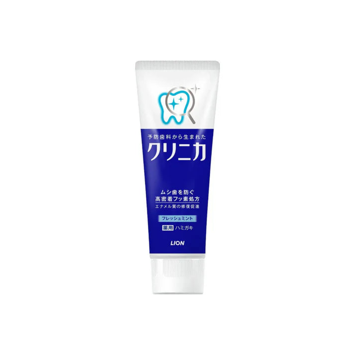LION Clinica Toothpaste Fresh Mint Vertical Type 130g