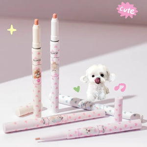 FLORTTE  2 In 1 Matte Lip Liner 03 Ash Purple