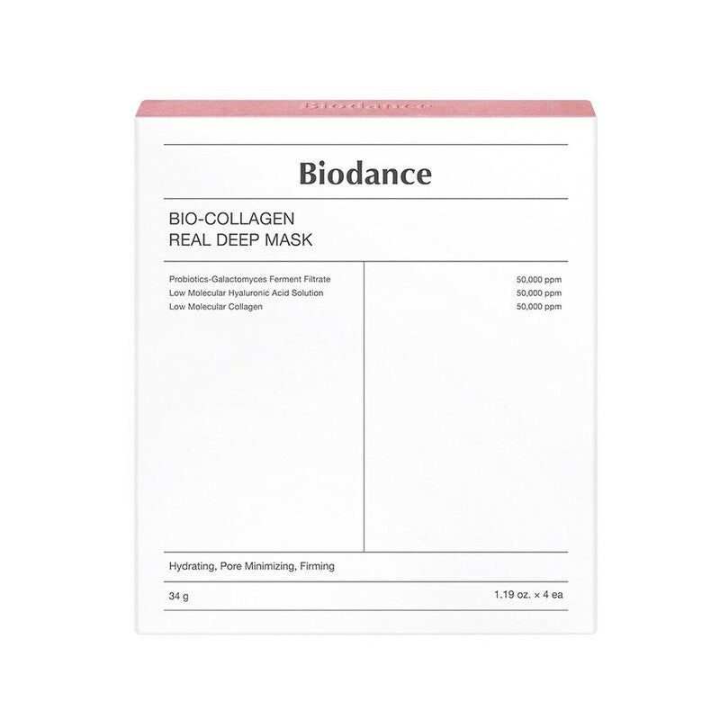 BIODANCE Bio-Collagen Real Deep Mask 4pcs