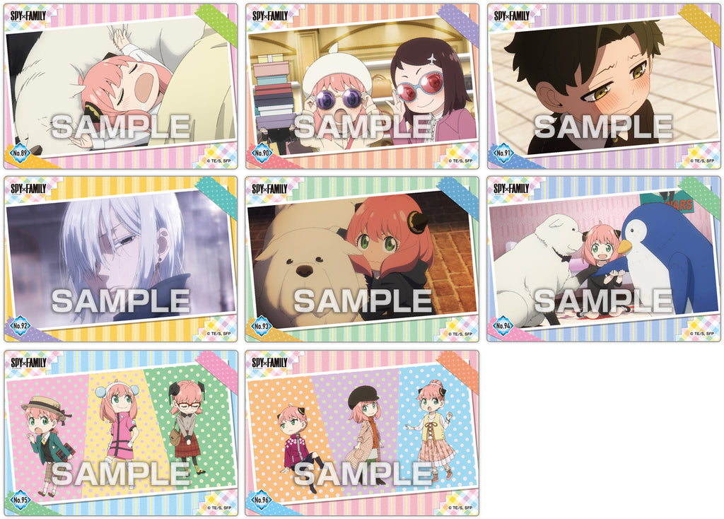 ENSKY Spy x Family: Clear Card Collection Gum 3 1pc