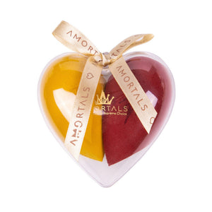 AMORTALS Beauty Blender Set Makeup Powder Sponge Set (Red & Yellow) 2pcs