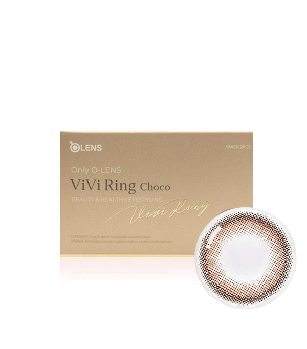 OLENS 1 个月隐形眼镜 #Vivi Ring Choco