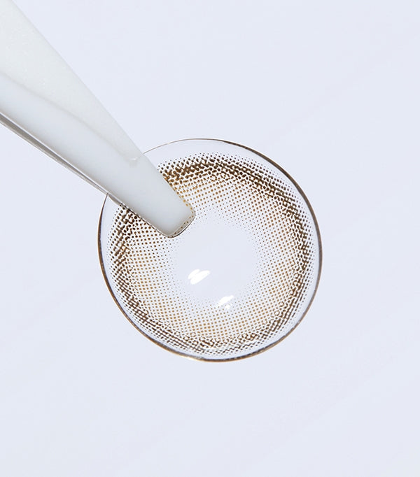 OLENS 日常隐形眼镜 #Vivi 环棕色 20 片