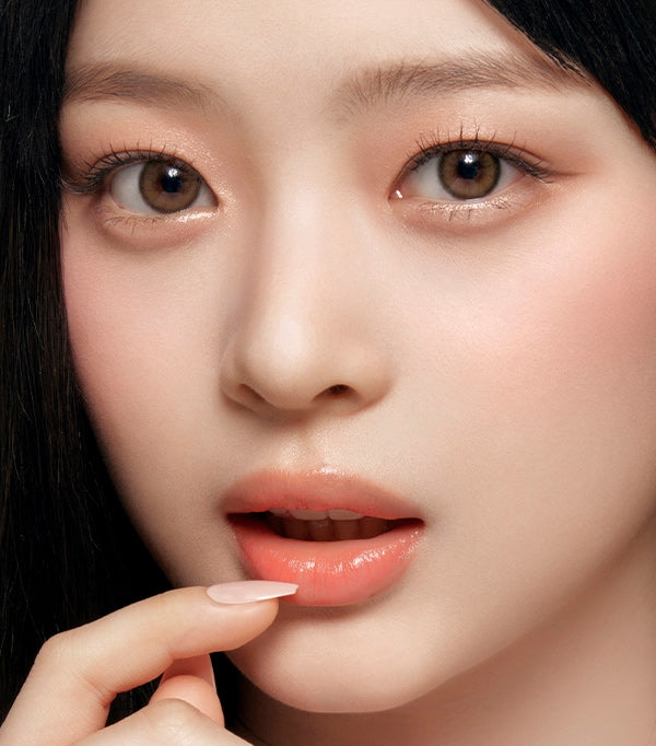 OLENS 1 个月隐形眼镜 #Vivi 环棕色