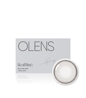 OLENS 1 个月隐形眼镜 #Real Ring 灰色