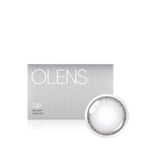 OLENS One Month Contact Lenses #Nils Gray 2pc