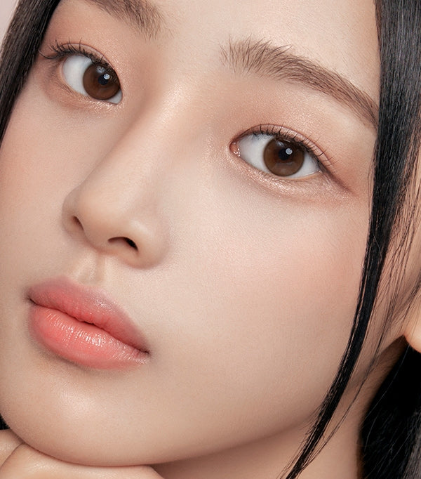 OLENS 1 个月隐形眼镜 #Shine Touch 乳棕色