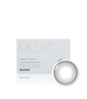 OLENS 1 个月隐形眼镜 #Shine Touch 乳灰色