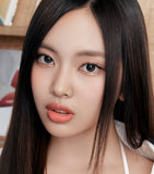 OLENS 1 个月隐形眼镜 #Glowy 天然摩卡棕色