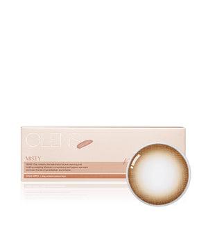 OLENS 日常隐形眼镜 #Misty Gold 薄荷色 20 片