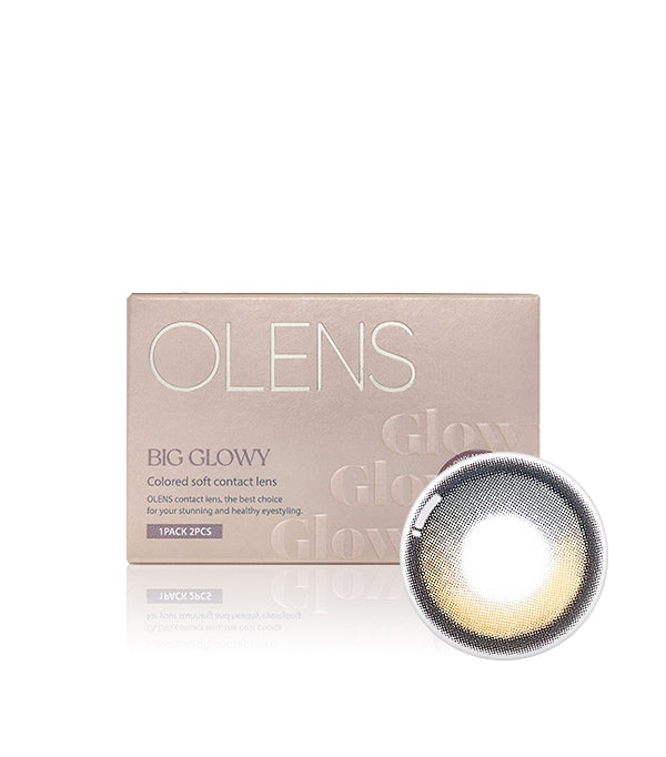 OLENS 1 个月隐形眼镜 #Big Glory Mocha Brown