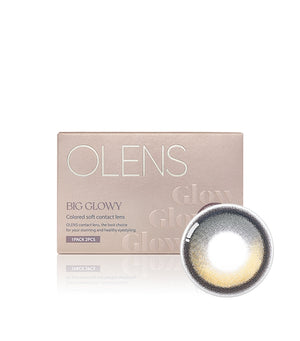 OLENS 1 个月隐形眼镜 #Big Glory Mocha Brown