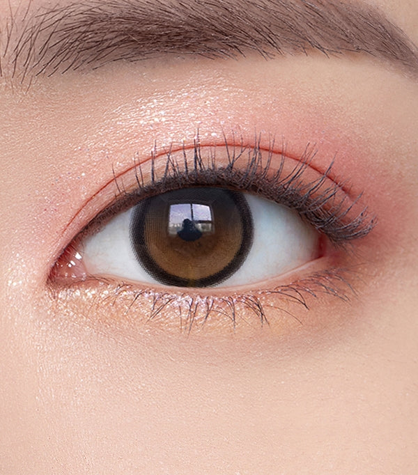 OLENS 1 个月隐形眼镜 #Big Glory Mocha Brown