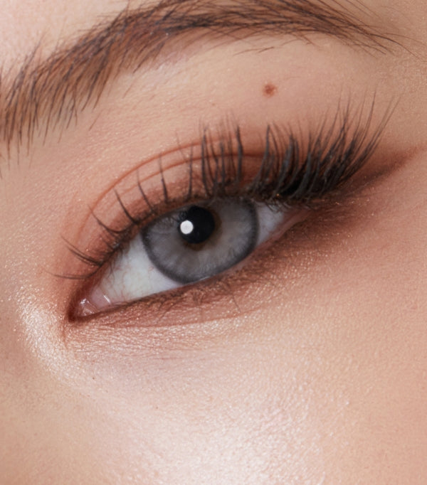 OLENS One Month Contact Lenses #Nella Ash Gray 2pcs