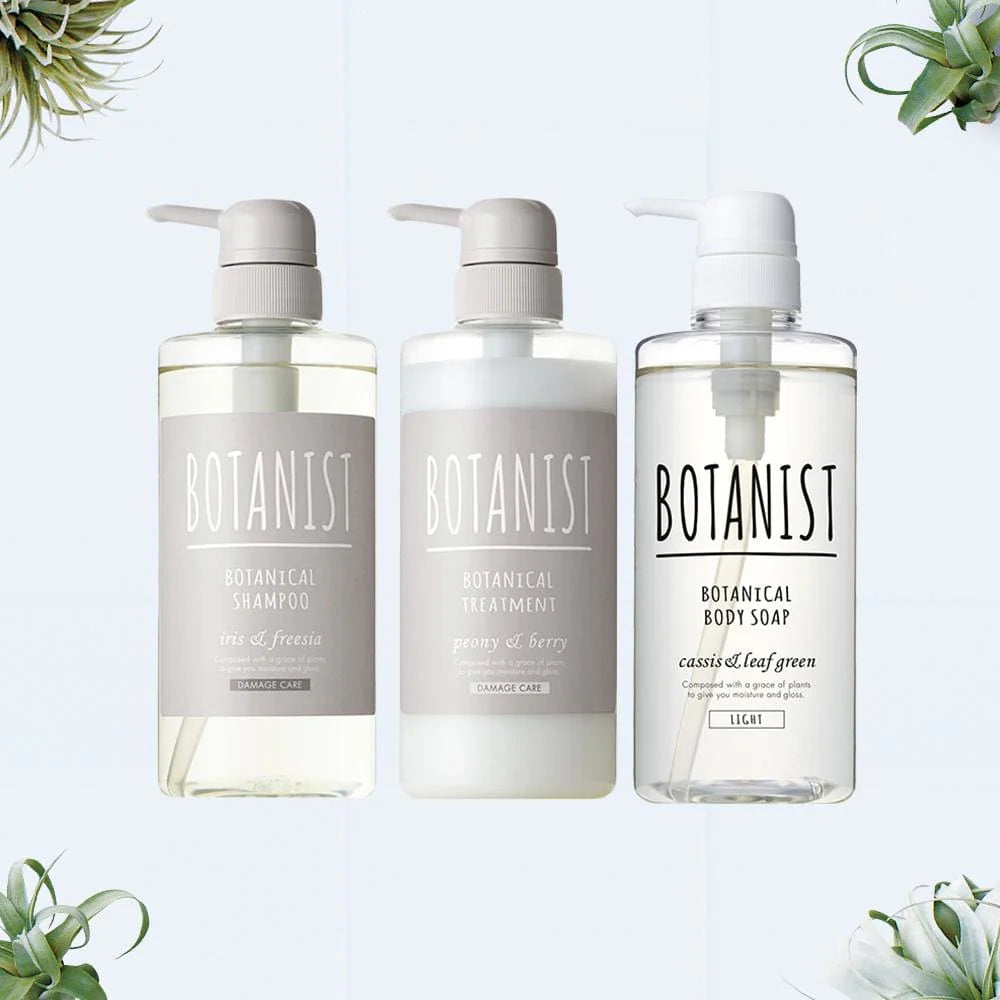 BOTANIST Botanical Body Soap #Cassis & Leaf green 490ml