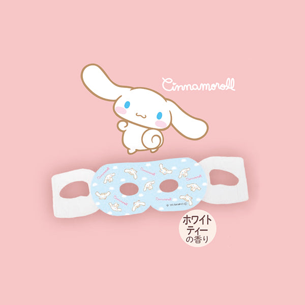 KOYODO x SANRIO Collab Steam Eye Mask Cinnamoroll 6 Pcs