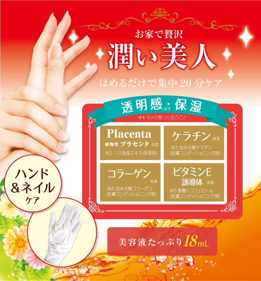 BEAUTY WORLD BJ 保湿护手膜 18ml 1 对