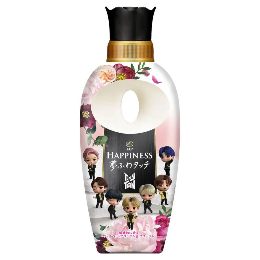 P&G Tinytan Lenor Happiness Dream Fluffy Touch Fabric Softener Velvet Blossom Scent 480ml