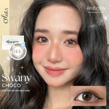 OLOLA 1 Month Swany #Pure Choco 1pc