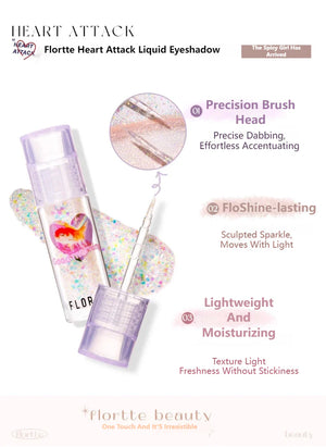 FLORTTE Heart Attack Liquid Eyeshadow 1.5g