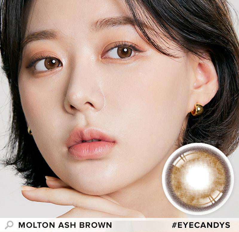 I-SHA 1 Month Contact Lenses  #Oriana Molton Amber Brown 1Pc