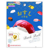 BANDAI Sushi Bath Ball Green Tea Scent 50g