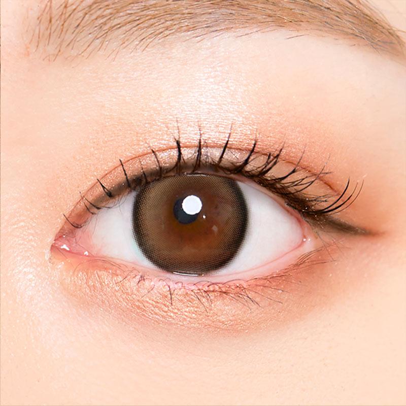 I-SHA 1 Day Contact Lenses  #Oriana Mune Brown 10Pcs