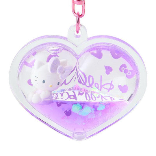 SANRIO Hello Kitty Gal Dome Keychain Purple Hello Kitty 1PC