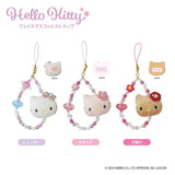 SANRIO Face Mascot Strap Hello Kitty Kaohana Collection 1Pc