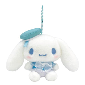 SANRIO Cinnamoroll Plush Toy Sherbet Marine Keychain 1PC
