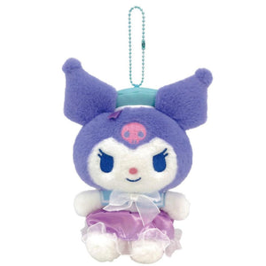 SANRIO Kuromi Plush Toy Sherbet Marine Keychain 1PC