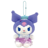 SANRIO Kuromi Plush Toy Sherbet Marine Keychain 1PC