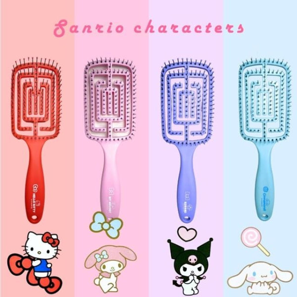 SANRIO X K&COMPANY COLLAB Hair Dry Brush – Cinnamoroll 1pc