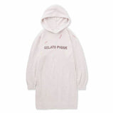 GELATO PIQUE Baby Moco Ice Cream Jacquard Hooded Dress #Pink