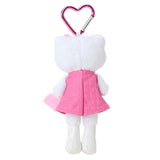 SANRIO Long-legged Pink Dress Hello Kitty Heart Charm 1pc