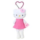 SANRIO Long-legged Pink Dress Hello Kitty Heart Charm 1pc