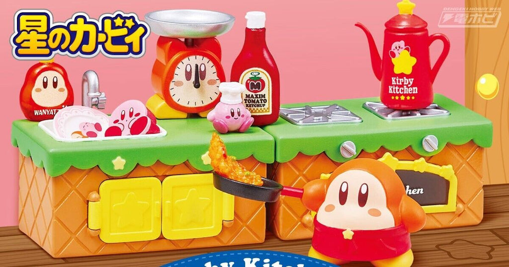 RE-MENT Dream Land Kirby Kitchen Figure
