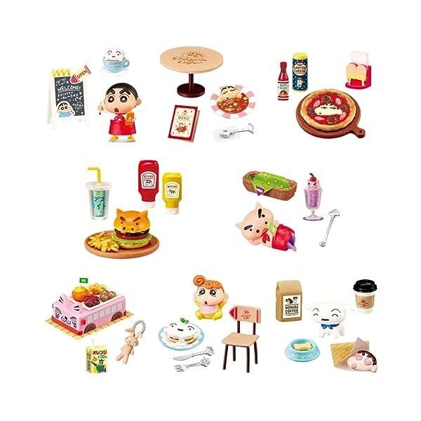 RE-MENT 蜡笔小新咖啡厅系列 1pc