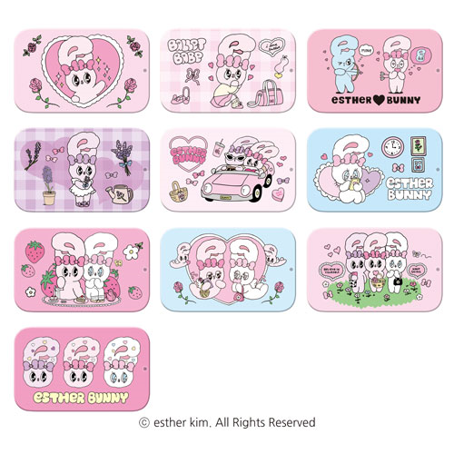 HEART Slide Canyon Esther Bunny Can With Ramune Candy 6g