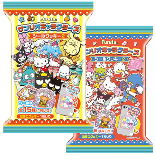 FURUTA Sanrio Characters Sticker Cookie Vol.2 10G