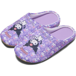 SANRIO Kuromi Slippers Purple 1 pair