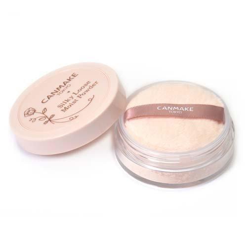 CANMAKE Silky Loose Moist Powder #01 Silky Beige 6g