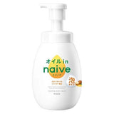 KRACIE Naive Body Wash Jojoba Oil And Shea Butter 600ml