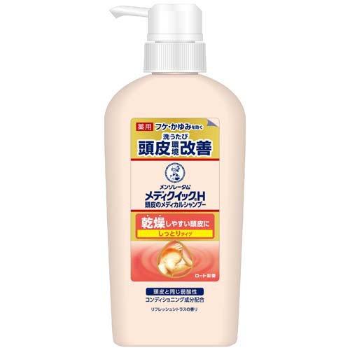 ROHTO Mentholatum Medic Quick H Scalp Medical Shampoo Moist Pump 320ml