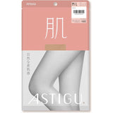 ASTIGU Bare skin M-L Sheer beige 1 pair