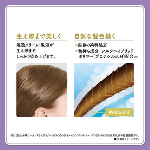 DARIYA Salon De Pro Hair Dye For Gray Hair #4K  Light Brown with Chestnut Color 40g