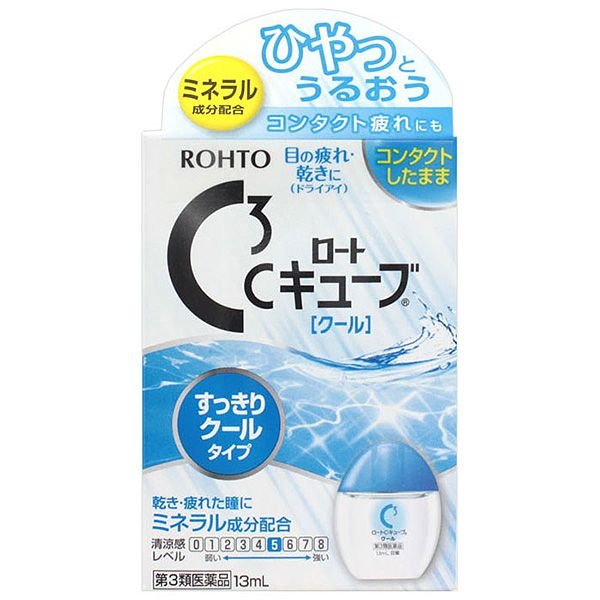 乐敦 C Cube 凉爽接触滴眼液 13 毫升