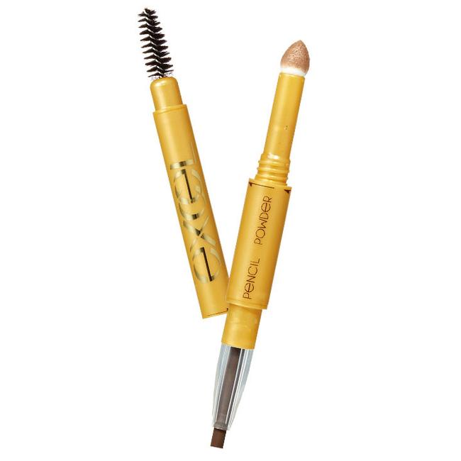 EXCEL Powder & Pencil Eyebrow EX PD08 Honey Brown