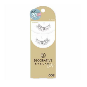 SHOBIDO Daily Decorative 3D Shape Eyelash #008 4 Pairs