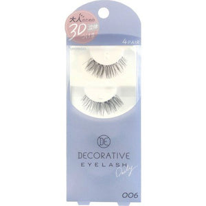 SHOBIDO Daily Decorative 3D Shape Eyelash #006 4 Pairs